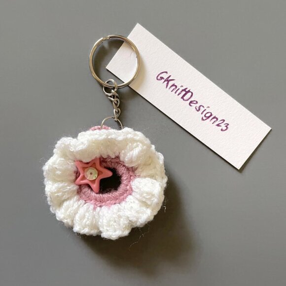 2 Handmade Keychain, Lightweight Charms, Backpack Charms, Gifts under 10 - Picture 4 of 8